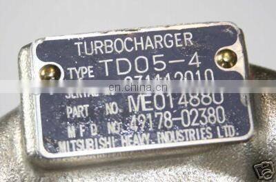 TD05 Turbo 49178-02350 ME220308 Turbocharger for Mitsubishi Canter 3.9L 4D34 Engine