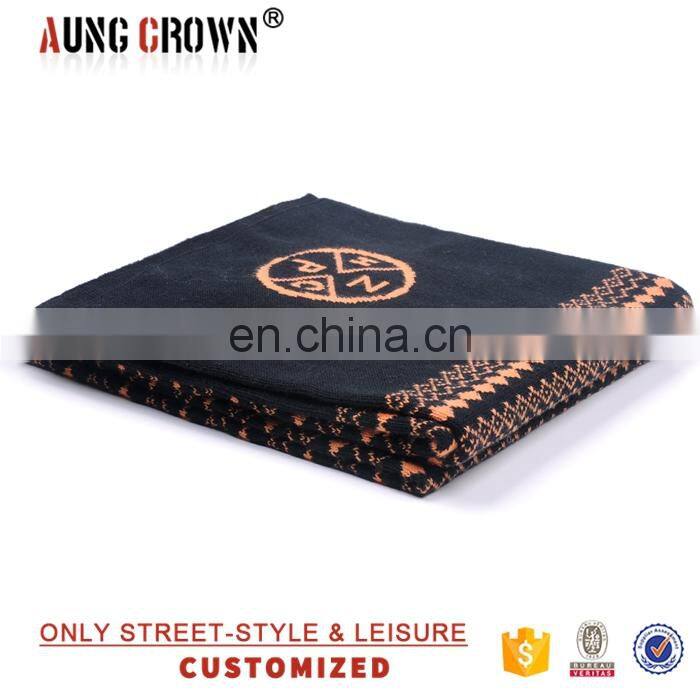 OEM Service custom printed fabric wholesale winter scarf