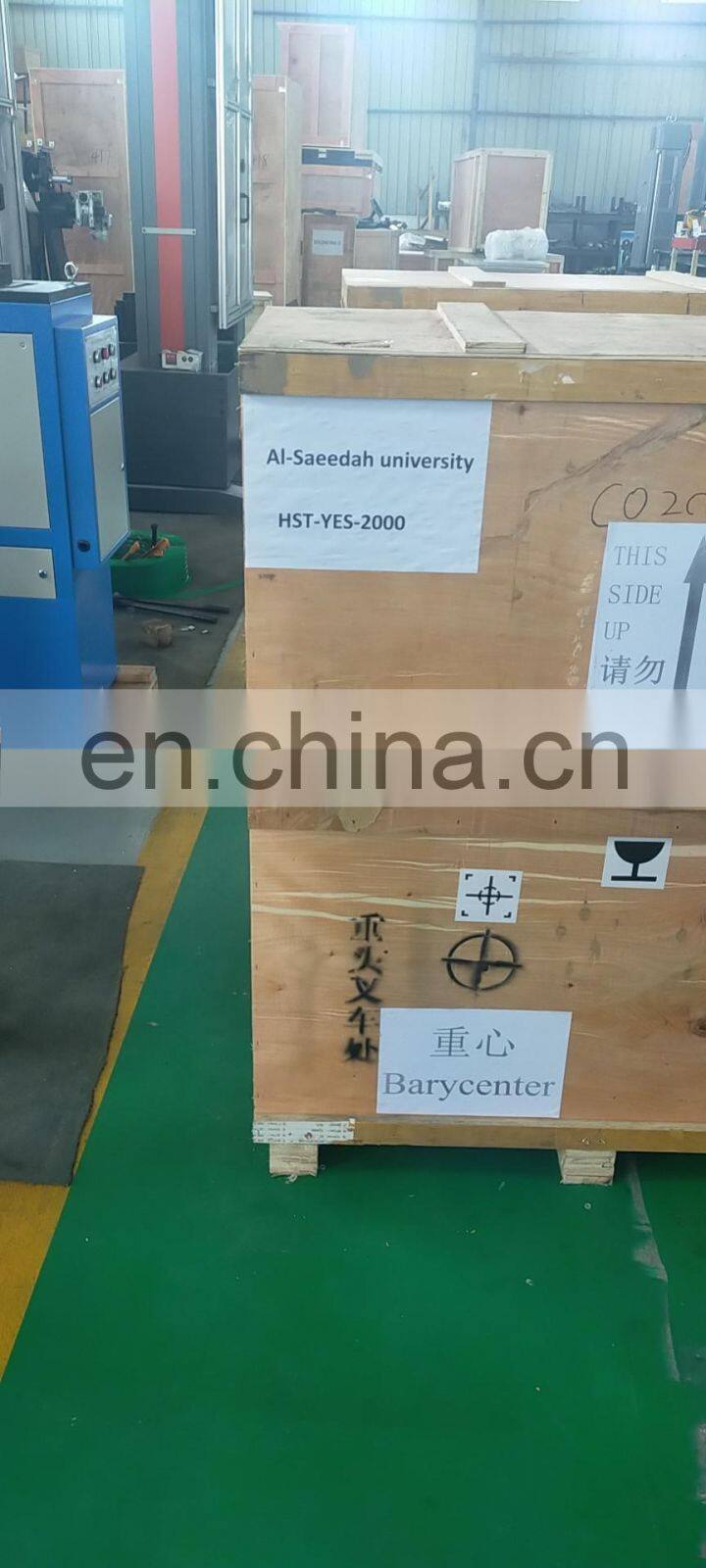 2000KN digital display concrete compression testing machine concrete pressure testing machine