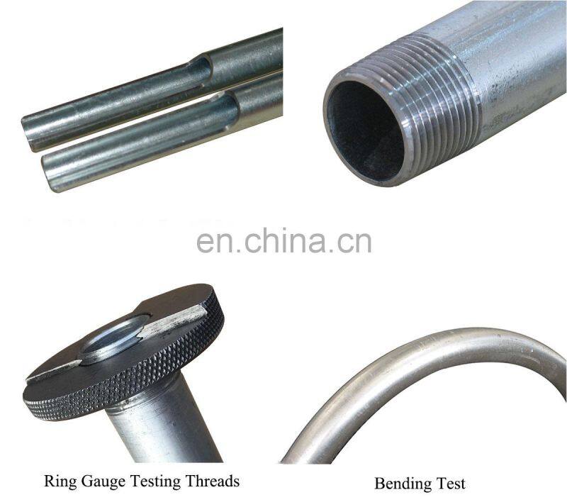 hot dip galvanized rigid electrical conduit thread