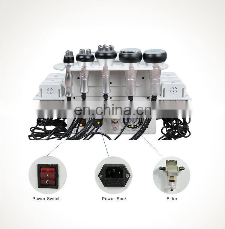 Lipo laser slimming machine lose weight rf 7 in 1 40k cavitation vacuum machine
