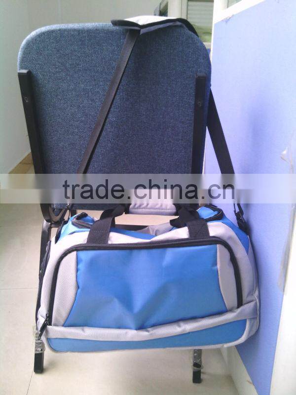 travel bag with adjustable shoulder strap with shoe bag