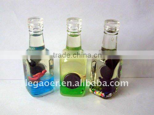 Tooth Shaped Acrylic Small Sand Timer Fridge Magnet