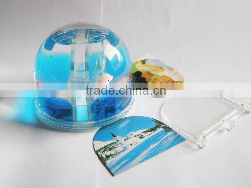 Polyresin Water Globe, Resin Water Globe, Souvenir Figure For Snow Globe