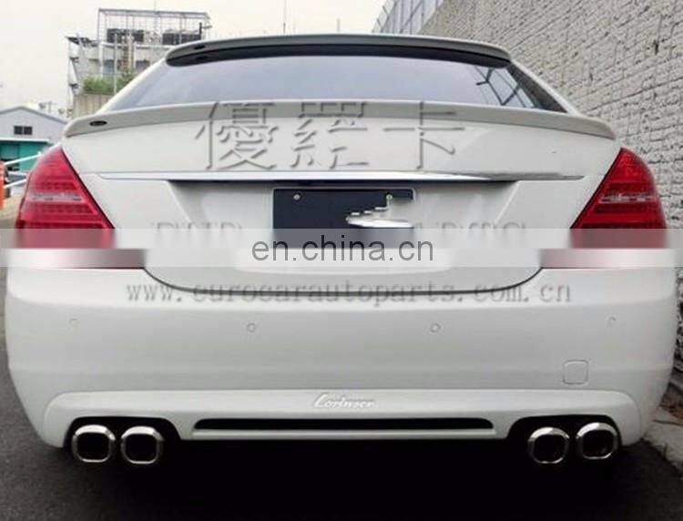 S CLASS W221body kits with front bumper side skirts and rear bumper for w221 to LORIN style 2009~2013y