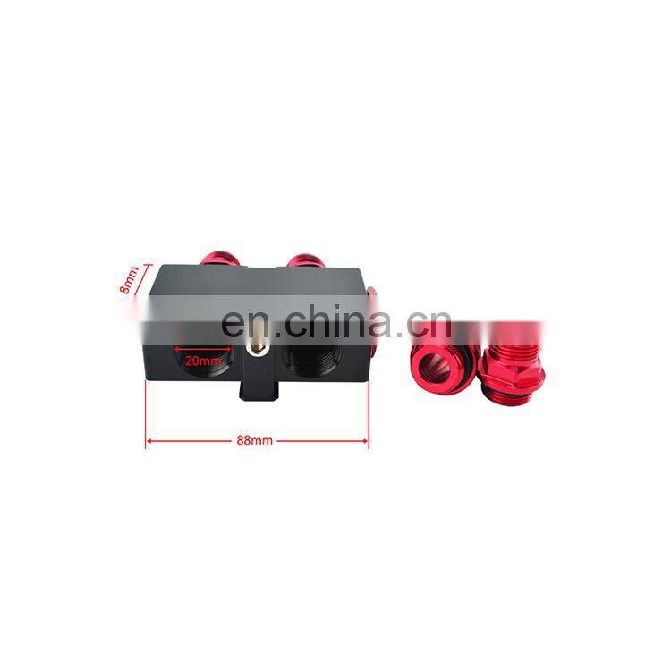 Oil filter sandwich adapter with in-line oil constant temperature oil sandwich auto accessories