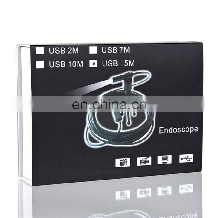 Portable Endoscope 5M Endoscope Camera USB with 4 White LED Light