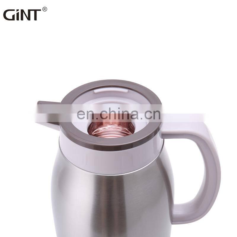 wholesale travelling thermal sample glass handle outdoor custom logo kettle camping stainless steel vacuum flask coffee pot