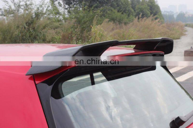 Newly for VW Golf 7 MK7 GTI 2014 UP RZ Style Carbon Fiber Rear Wing Roof Spoiler
