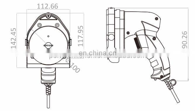 110V 220V Electric Kebab Slicer /KS100E Automatic Kebab Cutter with Power Line