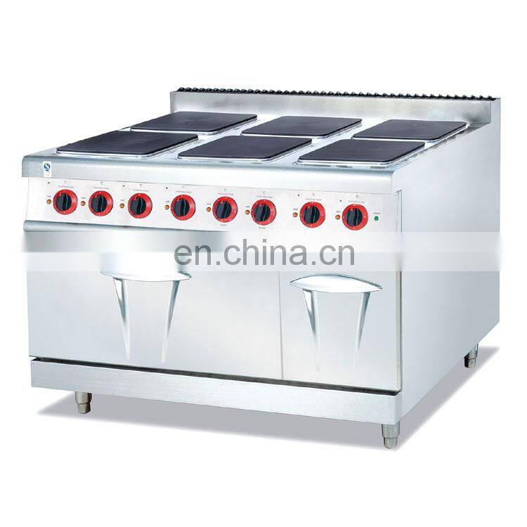 High quality electric range Hot cooker with 4 hot plate / Electric 4 Hot Plate Stove with Oven