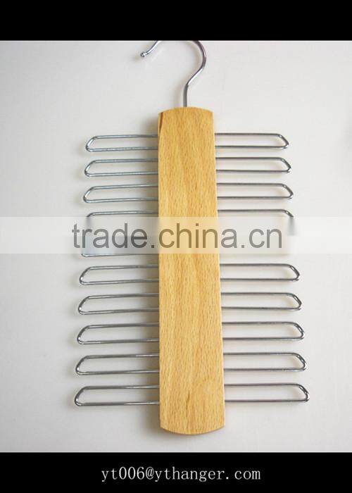 RQ155 wood tie hanger wooden tie hanger