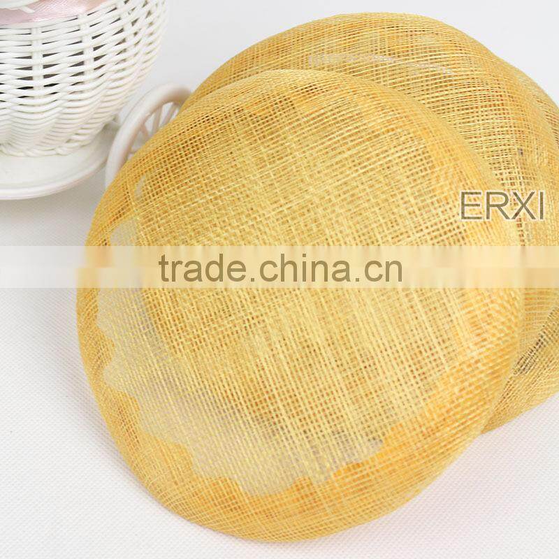 Ivory Sinamay Hat Fascinator Base Wholesale