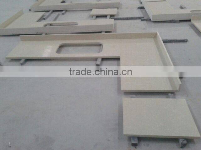 L shaped Quartz Tops, Quartz Island Tops