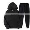 Wholesale custom hot air wholesale new fashion two-color men pull rope Hoodie