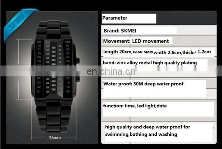 2018 hot sale and cheap smart watch Skmei digital led watch 3ATM