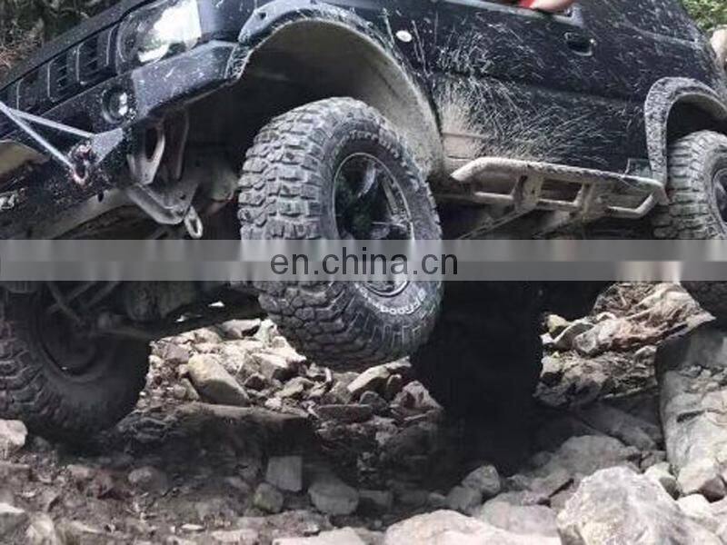 Offroad Auto parts Running Board for Suziki Jimny 98-17 Car Accessories Black Side Step Bar