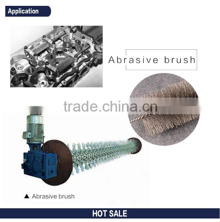 High quality 3.5 inch coppered brass wire brushes for grinders