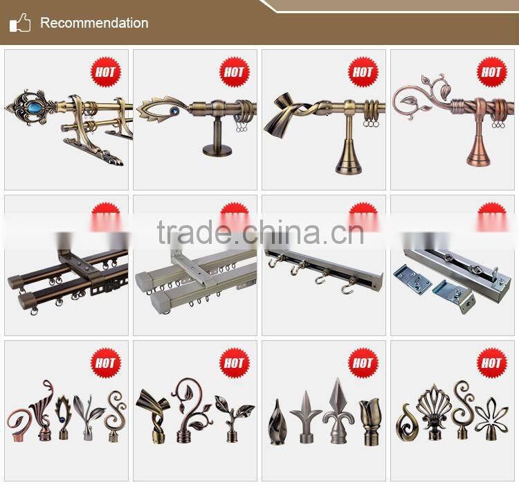 New style curtain rod end cap ,from Chinese supplier