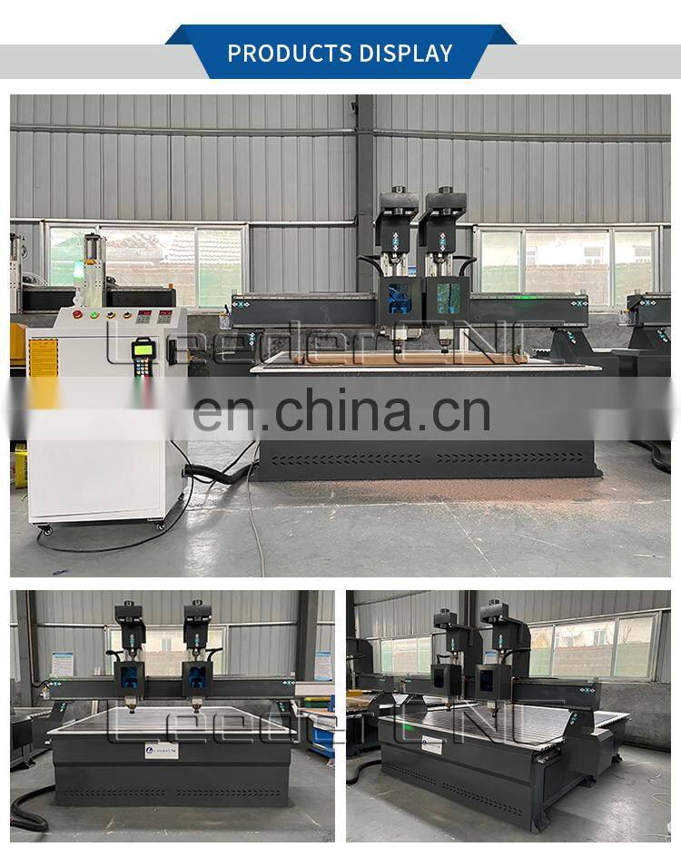 Jinan double head cnc router woodworking cnc machine cnc router made in china