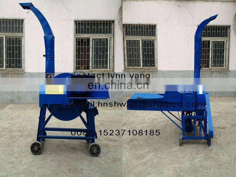 best factory price farm use manganese steel straw cutting machine hay / grass/ reed cutter machine