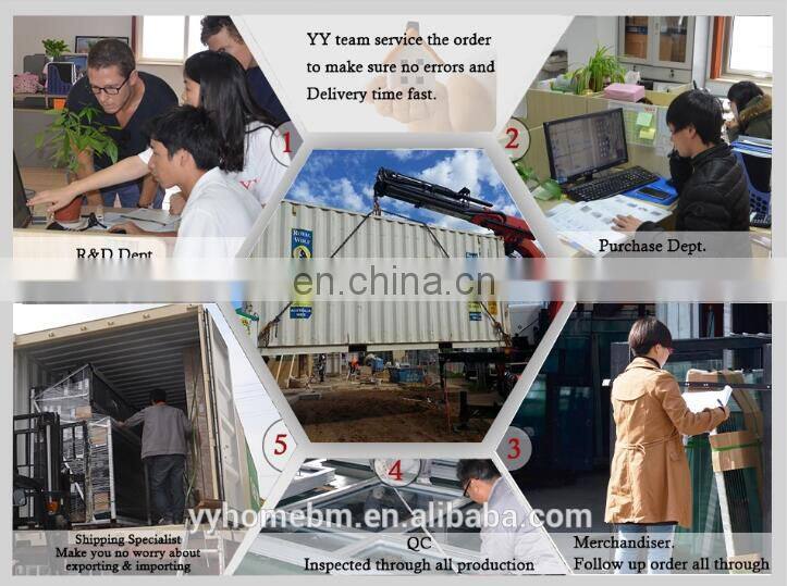 20 Years Manufacture Commercial system glass aluminum bi-folding / accordion / windows for Modern Design