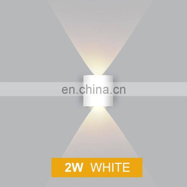 LED Wall Lamp Outdoor Waterproof Garden Lighting Aluminum Indoor Bedroom Living Room Stairs Wall Light