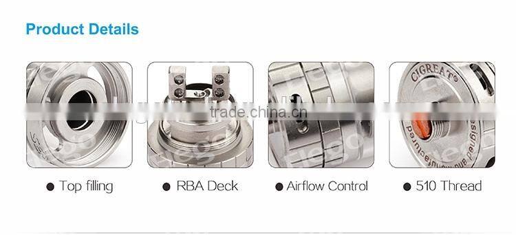 Wholesale Sense Herakles RTA 2 DIY Tank Elego Fast Shipping