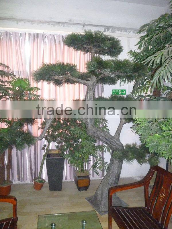 evergreen leaf artificial pine branches outdoor/indoor artificial pine tree