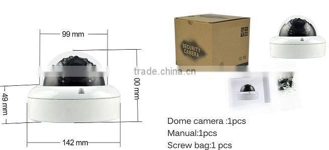 low price cctv dome camer2.0MP) AHD IR Dome Camera 1080P AHD CCTV Camera ,HD Analog CCTV Camera