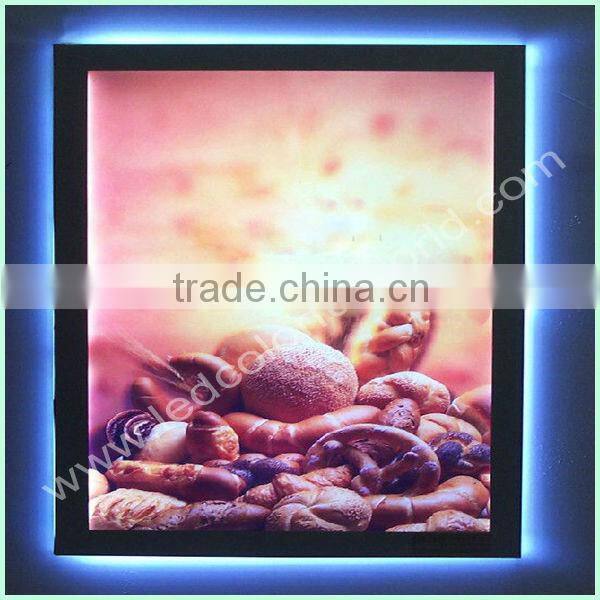 frameless Acrylic LED security light box