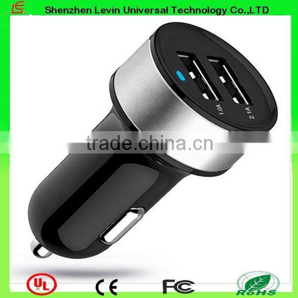 Portable 5V-1A Digital Solar Car Battery Charger For iPhone/iPod, All The Smart Phones