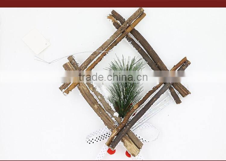 OEM Wholesales Wood Decoration Pine Christmas Tree Ornament Suppliers