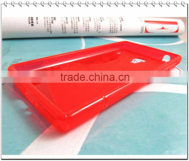 s shape phone case for miui m3 mi3