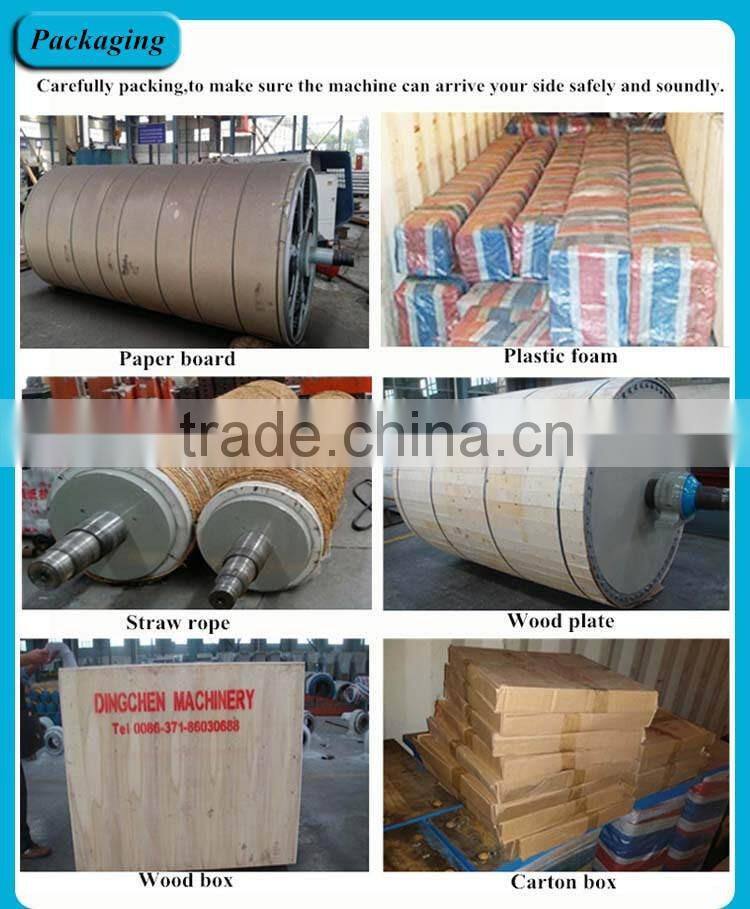 Dingchen 100% Recycle Pulp Material and Core machinery printing toilet paper machinery