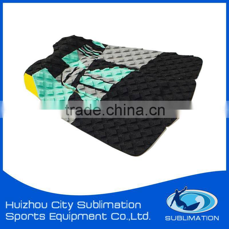 2015 coming Colorful surfboard Deck Tail customized exciting sports Traction Pad