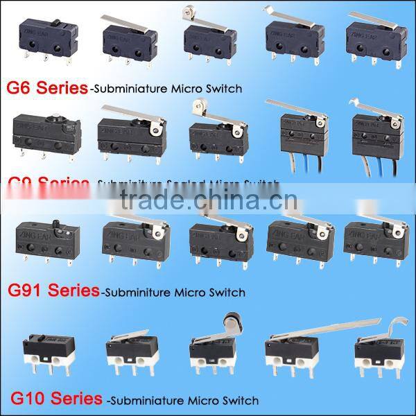 ZING EAR auto on off switch types of electrical limit switch t85micro switch