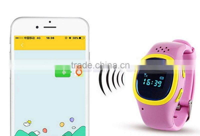 Q50 Emergency GPS Tracker Security Children Kids Cell Phone Watch With SOS Phone Call