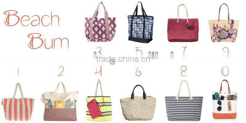 Pvc Tote Beach Bag Satin Beach Bag
