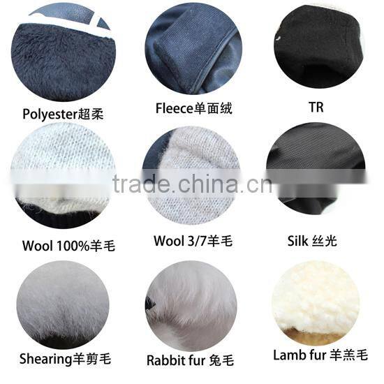 Grey sheep leather touch screen women leather gloves tasseled gloves fashion elements