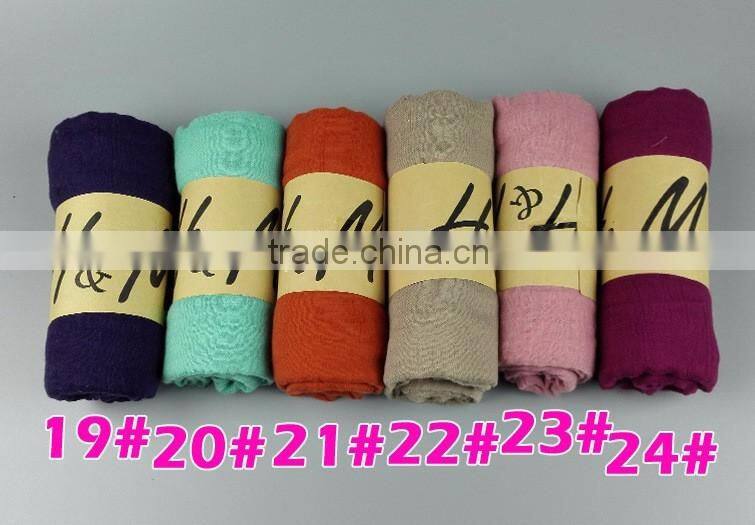 Wholesale Long Soft Large Plain Viscose Shawl