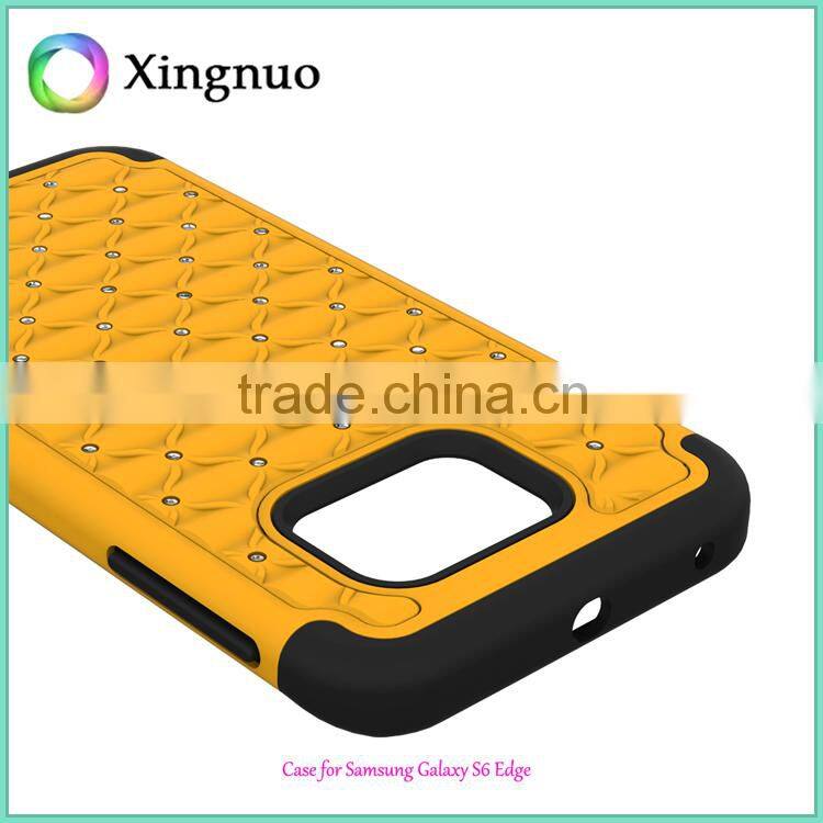 2015 Hot selling Mobile phone back cover for Samsung Galaxy S6 edge
