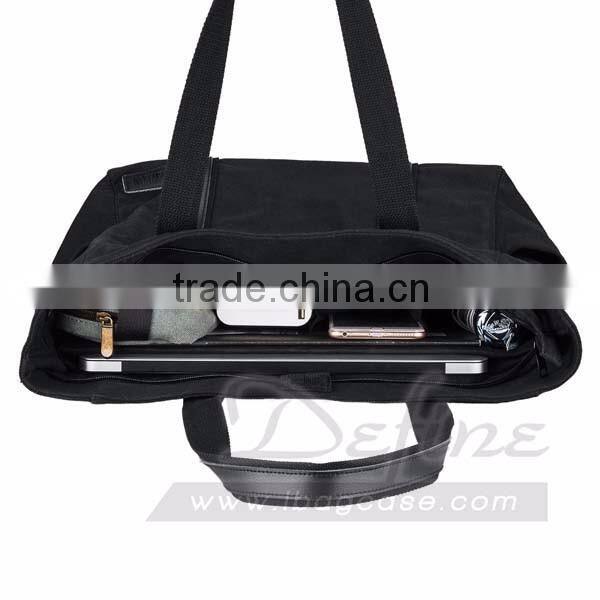 2016 Fashion 15.6 Inches Canvas Shoulder Bag Women