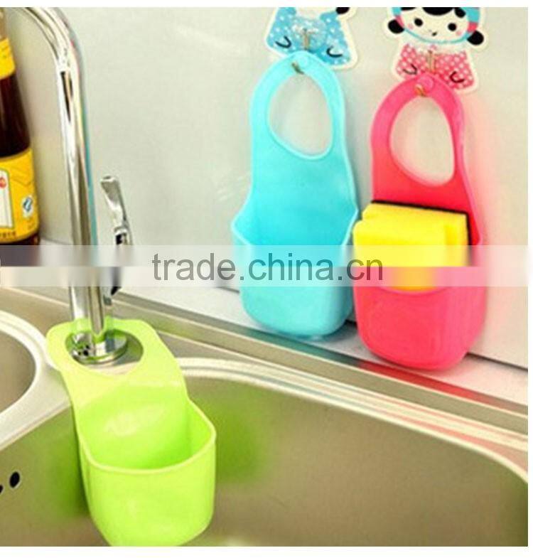 Creative Folding Hanging Silicone Bathroom Kitchen Gadget Storage Box Makeup Organizers Case