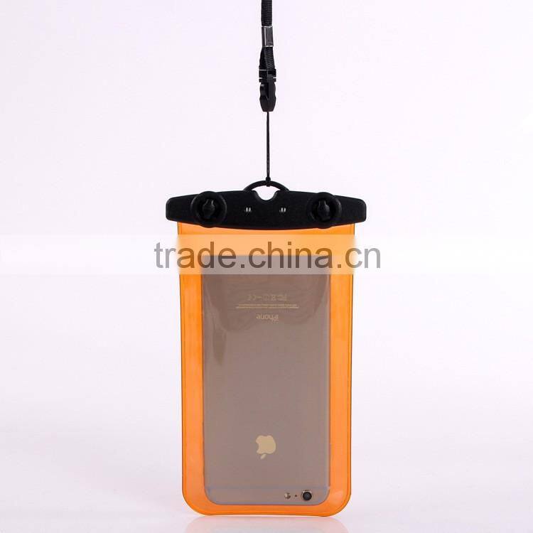 Swimming waterproof Floating Cell phone Pouch Wallet Case Bag