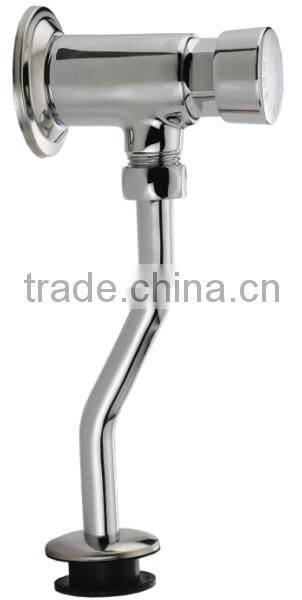 Chrome plating time delay urinal valve