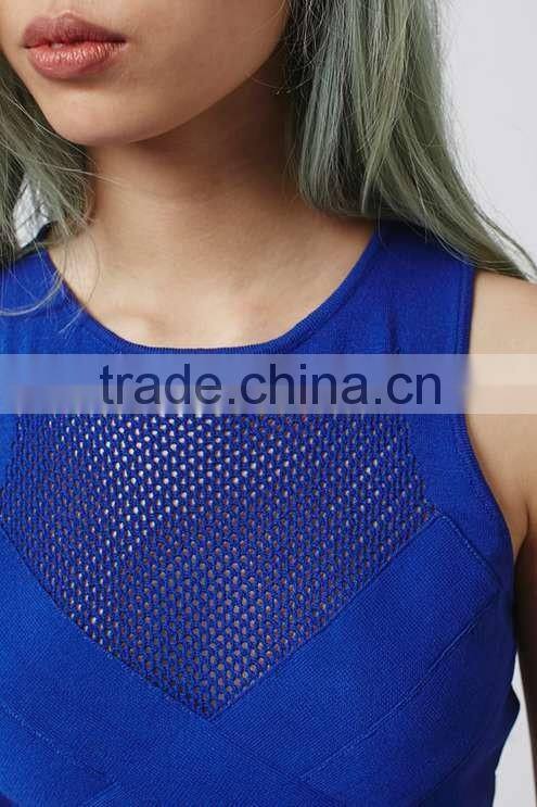 2016 Women 90s Mesh Panel Crop HSS3024