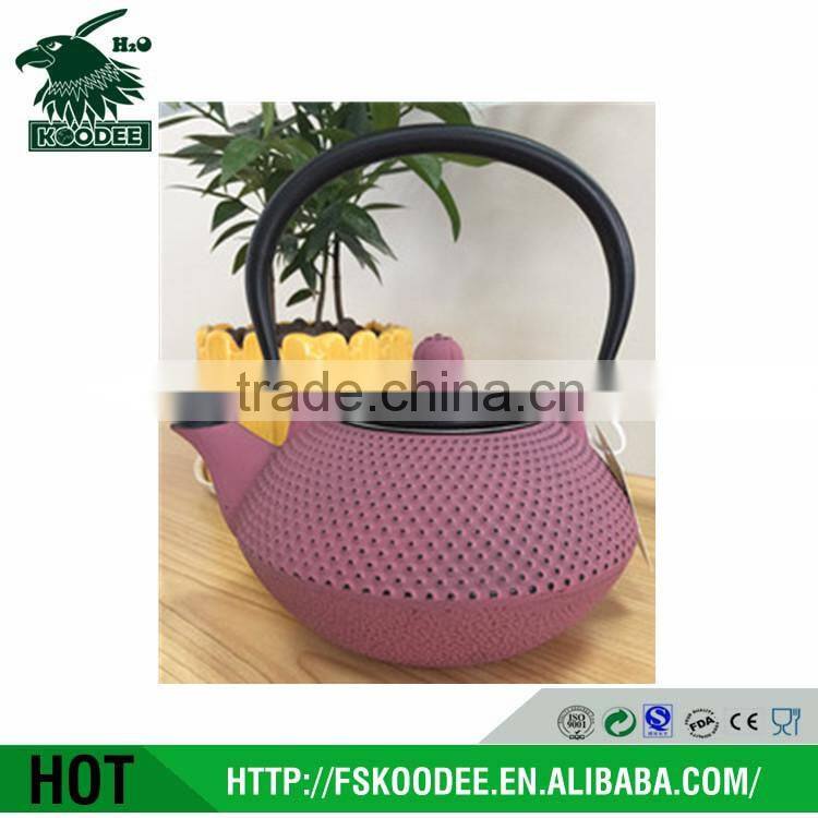 fashion style different designs unique antique cast iron kettle /teapot