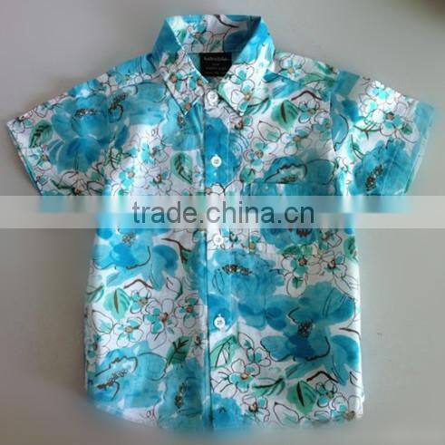 Kids Wear Manufacturer Children Hawaiian Shirt for Kid