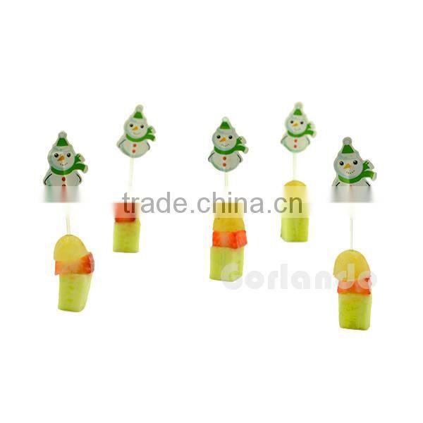 christimas custom cake flag pick cheese flag stick